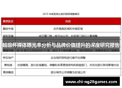 超级杯媒体曝光率分析与品牌价值提升的深度研究报告